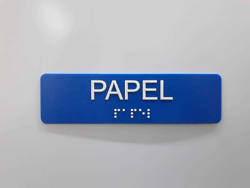 Imagem 3 de 5 de 25 Pçs Placa Material Reciclável Braille E Relevo