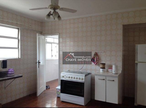 Apartamento Com 2 Dormitórios À Venda, 123 M² Por R$ 562.000,00 - Aparecida - Santos/sp - Ap0821