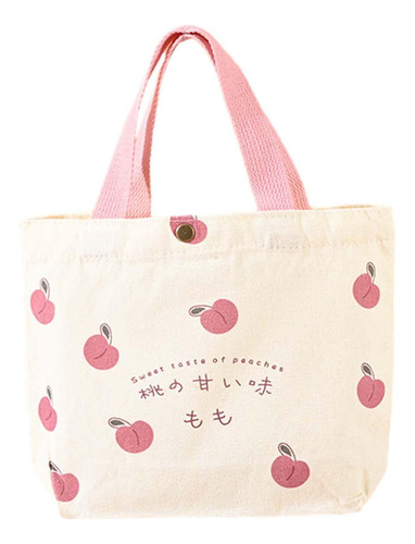 2 Bolsa De Lona Reutilizable Con Asa, Resistente Y Lavable,