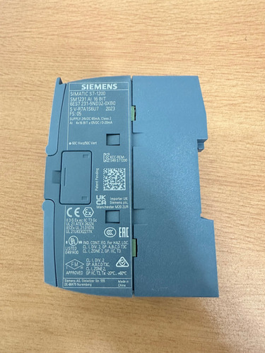 Siemens S7-1200 Analog Input Ai 4 X 16 Bit (Usado)