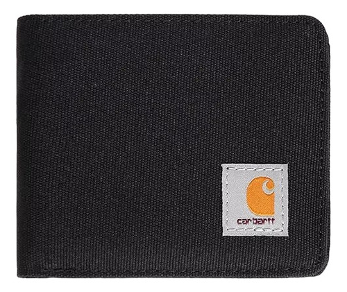 Carhartt Cartera Sencilla De Nailon Original, Negro