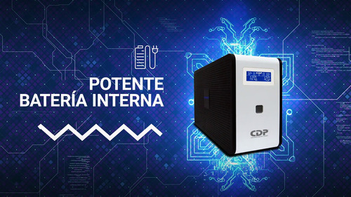 No Break Cdp R-smart751 375w 750va Entr 80-150v Salida 120v