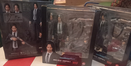 Figura Jhon Wick Chapter 2 Manos Y Rostros Intercambiables