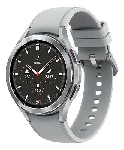 Galaxy Watch4 Classic 46 Mm Lte - Sm-r895fzsacho Caja Gris Correa Gris Bisel Gris Diseño De La Correa Gris