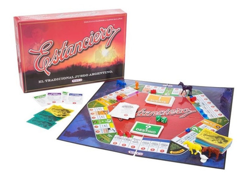 Imagen 2 de 8 de Estanciero Deluxe De Lujo Juego De Mesa Toyco Original Edu