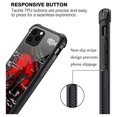 Funda Para iPhone 13 6.1 Pulgada Pattern Plexiglass A Pru-02