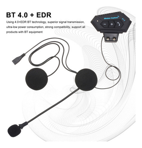 Auriculares Bluetooth 4.0 Para Casco