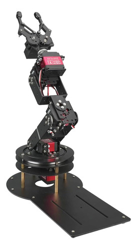 Kit Brazo Robótico 6dof Base 360° Giratoria Y 6 Servomotores