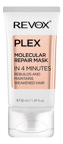Mascarilla Capilar Revox Plex Molecular Reparación 50ml