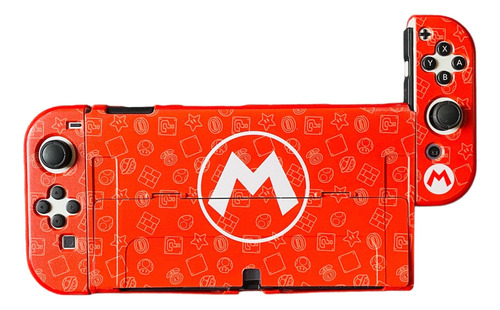 Nintendo Switch Oled Super Mario Bros M Protector Joy Con