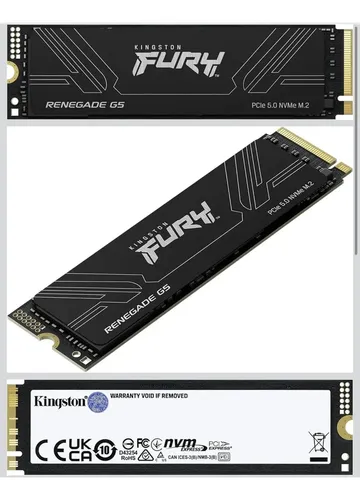 SSD 2TB NVMe PCIE 5.0 M.2 2280 Kingston Fury Renegade G5 SFYR2S