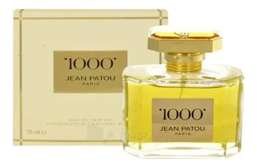 Perfume Jean Patou 1000 para mujer, 75 ml Edp, volumen unitario 75 ml