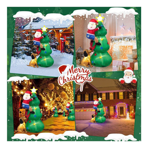 Barato Decoración Inflable Para Árbol De Navidad De 1,8 M: