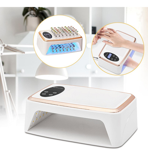 Almofada De Descanso Para Braço De Unha Com Lâmpada Led