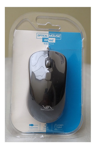 Imagen 3 de 3 de Mouse Optico Usb Alambrico | Alta Precisión