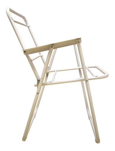 Imagen 5 de 7 de Armazón Silla Plegable Hierro Pintado Kit X4 - Disentino
