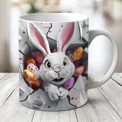 Kit Imprimible Plantillas Tazas Pascuas Semana Santa M99