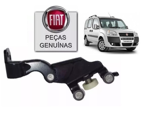 Carrinho Central Da Porta Corrediça Le Original Fiat Doblo