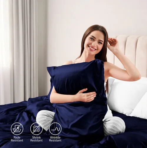 De Saten Funda De Seda Para El Cabello Fundas De Almohada De Satén