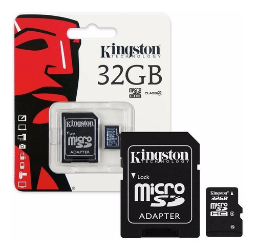 Memoria Micro Sd Kingston 32gb Celular Camara Tablet Febo