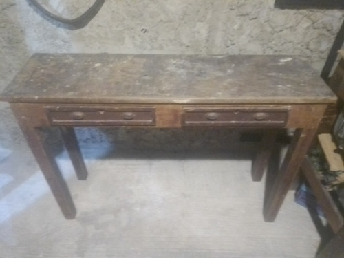 Mesón De Trabajo Antiguo,,muy Buena Madera,disponible 