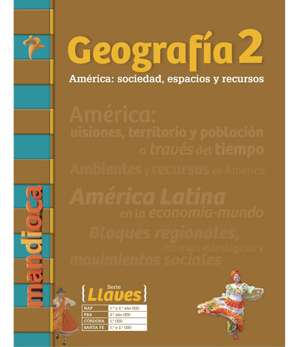 Geografia 2 America - Serie Llaves Libro + Codigo De Acceso