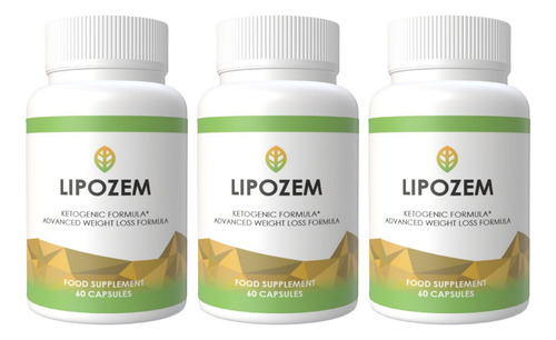 Lipozem | 3 Meses | Suplemento 60 Cápsulas Sabor Sin Sabor