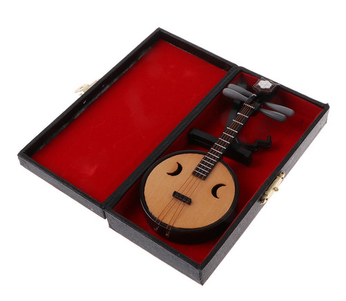 Imagen 4 de 10 de 1/6 Juguete Modelo De Instrumentos Musicales De Madera En