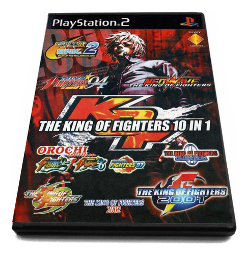 Juego Para Playstation 2 - The King Of Fighters 10 In 1