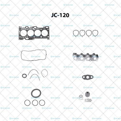 Jgo De Juntas Completo Tf Victor Dodge I10 Gls 1.1 2012-2014