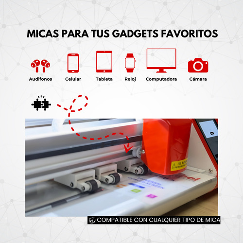 Maquina Cortadora De Mica Hidrogel Liutool Cortes Ilimitados