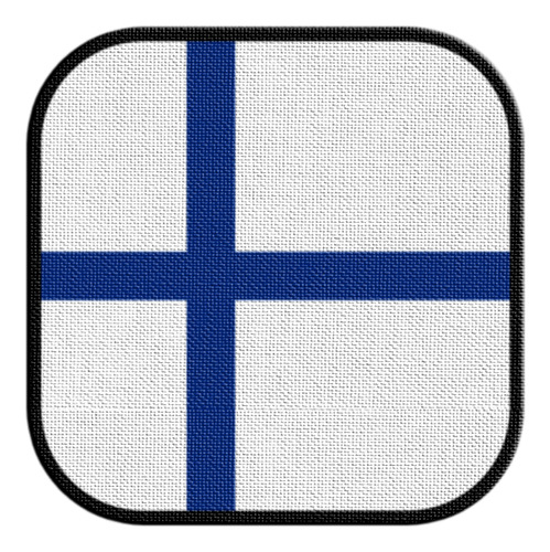 Parche Termoadhesivo Square Bandera Finlandia