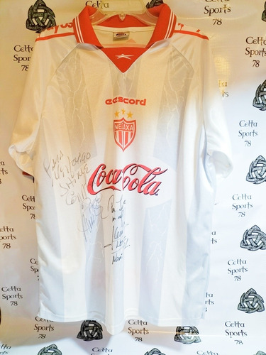 Jersey Eescord Necaxa Visita Autografiado Mundial Clubs 2000