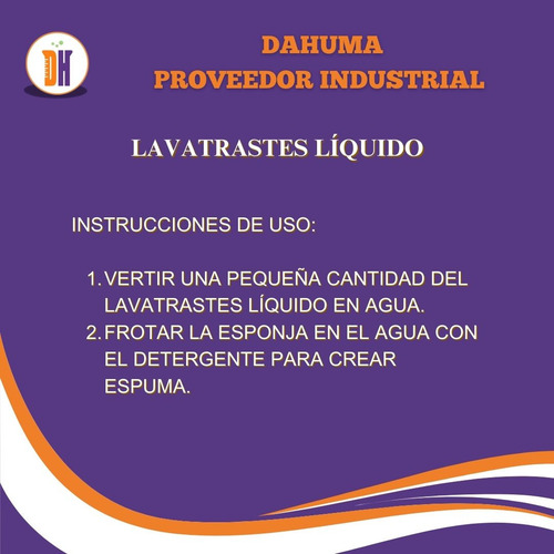 Lavatrastes Líquido Plus Aroma Limón 5 Litros