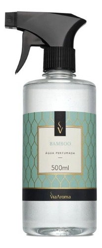 Via Aroma Bamboo Água Perfumada Aromatizante P/ Roupas E Tecidos 500ml