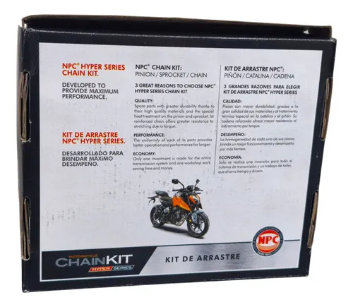Kit De Arrastre Hero Splendor Eco Deluxe Npc Reforzado