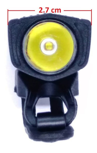 Imagen 3 de 8 de Luz Bicicleta Delantera 350 Lm Recargable Compacta Potente