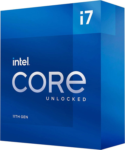 Cpu Intel Core I7-11700k, 8 Cores, 5.0 Ghz Unlocked, Lga1200