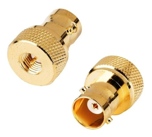 Adaptador Conector Hembra Bnc A Macho Sma Plug Rf