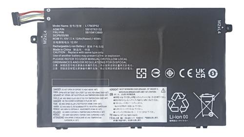 Imagen 2 de 4 de Promo!!! Bateria Lenovo E480 E580 E585 E490 E590 E595 E485