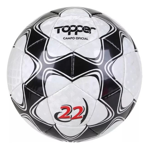 Bola De Futebol De Campo Topper Slick 22 Costurada A Mão