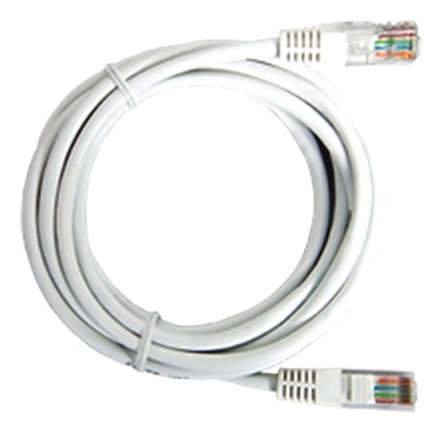 Patch Cord Cable Parcheo Red Utp Categoria 6 7 Metros Blanco