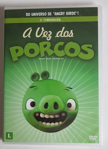 Dvd  Angry Birds A Vez Dos Porcos Original Lacrado 