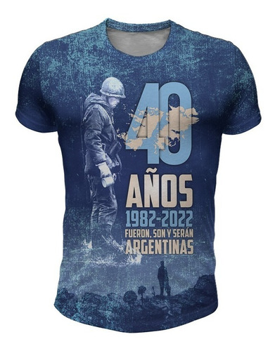 40 Aniversario Homenaje Malvinas Argentinas Mod 18 No Full