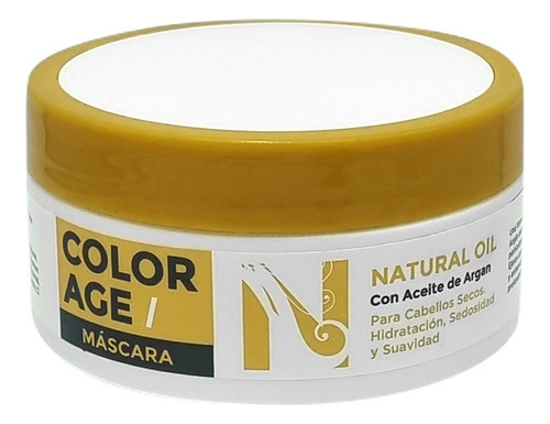 Máscara Natural Oil Argán Color Age X200ml