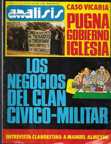 Revista Análisis N° 142 / 13 A 19 Mayo 1986 / Negocios Clan