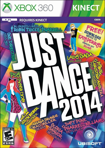 Kinect Xbox 360 - Just Dance 2014 - Juego Físico Original