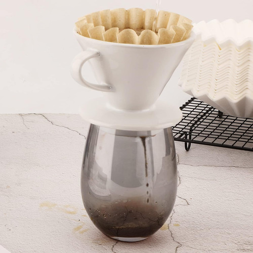 Eusoar Filtros De Papel Para 1-4 Tazas De Café, Pack De 5...