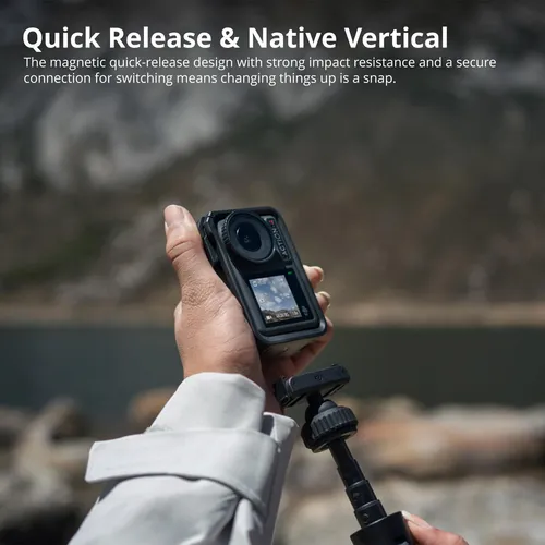 Cámara Dji Osmo Action 4 Adventure Combo Con Accesorios