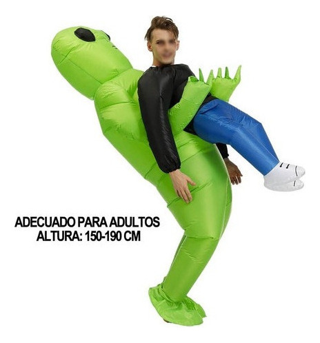 ... . Disfraz Hinchable Alien Rav Alien Y Extraterrestre